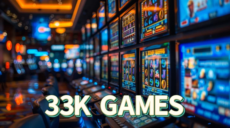 Catálogo de jogos 33K GAMES com fornecedores Pragmatic Play, Evolution, NetEnt