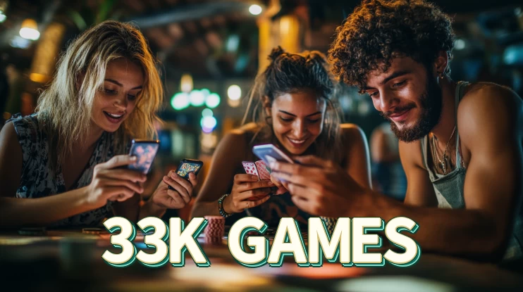 Comparação APP Mobile vs Versão Web 33K GAMES