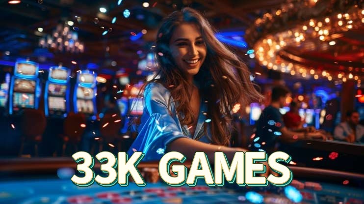 33K GAMES Logo - Bônus de Cadastro