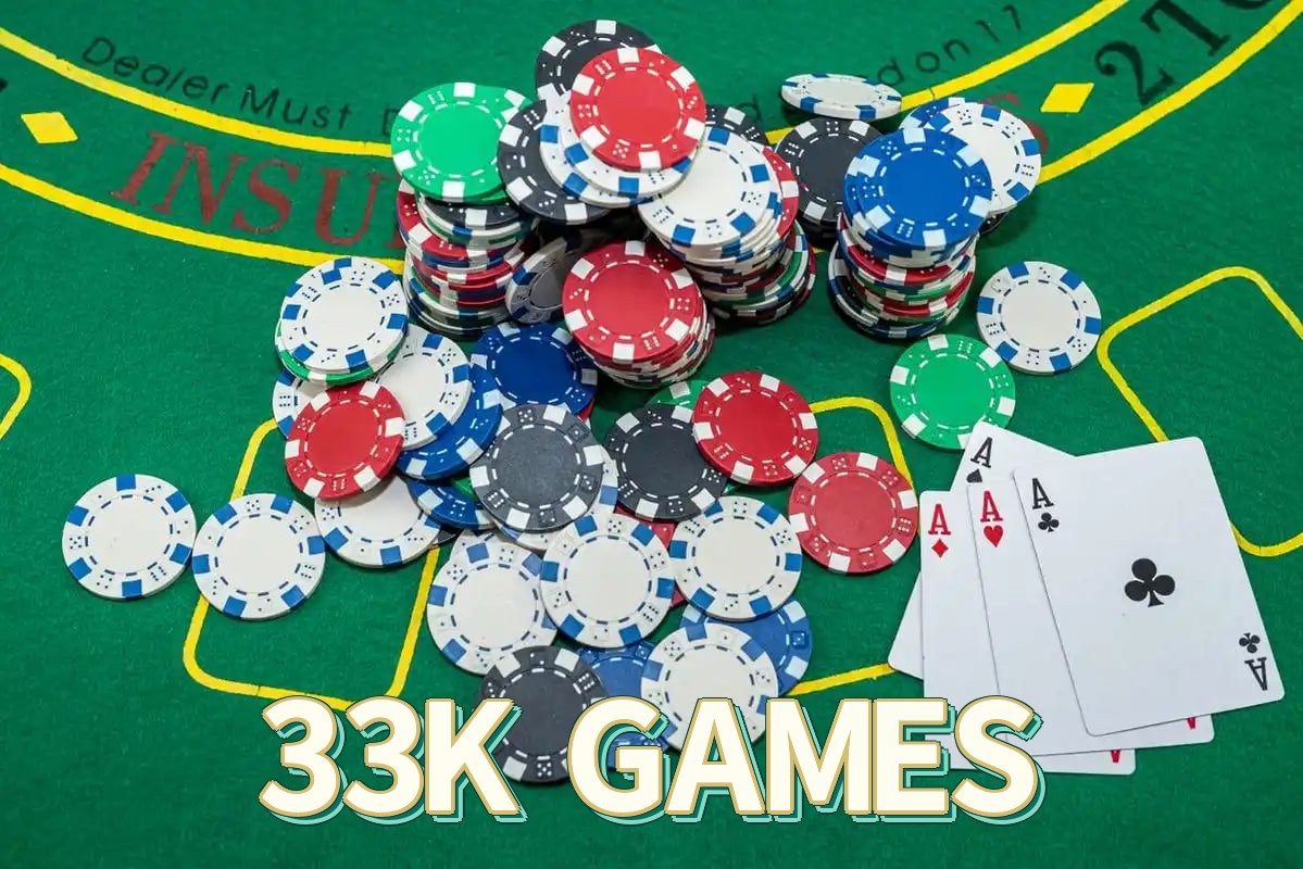 Comparação app mobile e versão web 33K GAMES