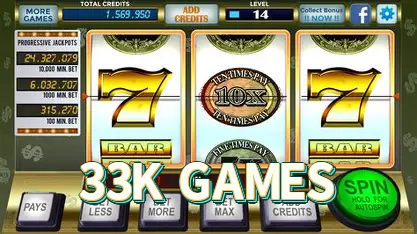 33K GAMES Certificado eCOGRA