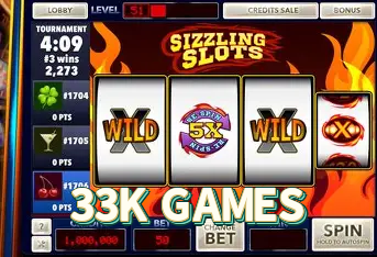 Jogos de Mesa Premium 33K GAMES - Blackjack, Roleta, Baccarat